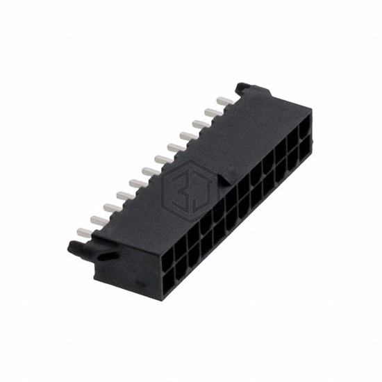 0462070124 - Molex - Rectangular Connectors - Headers, Male Pins