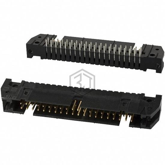 102159-9 - TE Connectivity AMP Connectors - Rectangular Connectors - Headers, Male Pins