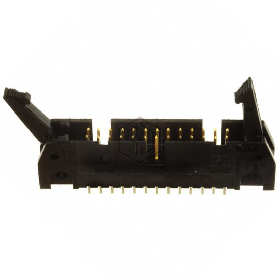 102321-6 - TE Connectivity AMP Connectors - Rectangular Connectors - Headers, Male Pins