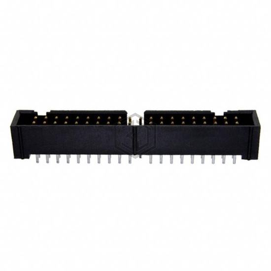 1761633-2 - TE Connectivity AMP Connectors - Rectangular Connectors - Headers, Male Pins