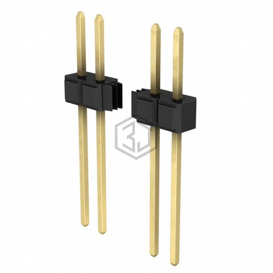 929647-04-36-EU - 3M - Rectangular Connectors - Headers, Male Pins