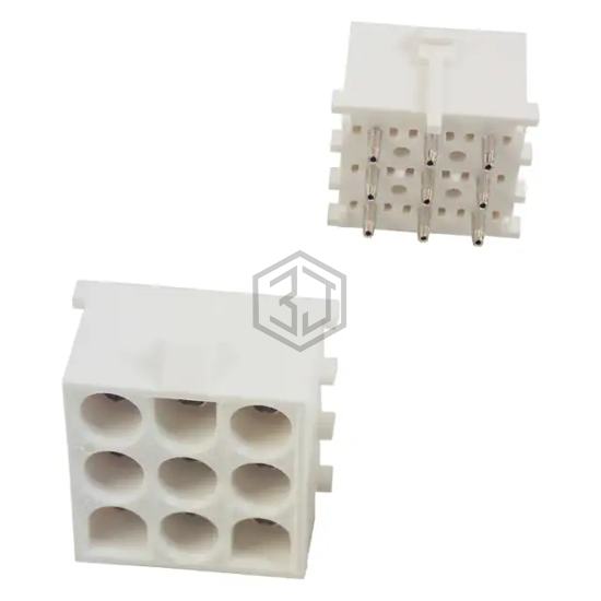 643426-1 - TE Connectivity AMP Connectors - Rectangular Connectors - Headers, Receptacles, Female Sockets