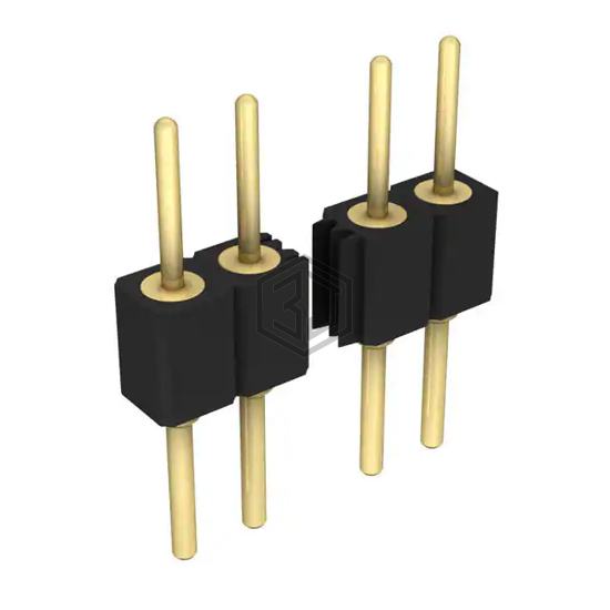 800-10-015-10-002101 - Preci-Dip - Rectangular Connectors - Headers, Male Pins