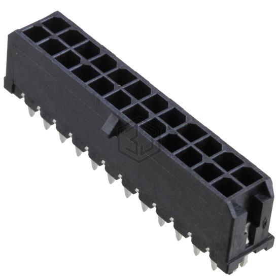 0430452426 - Molex - Rectangular Connectors - Headers, Male Pins
