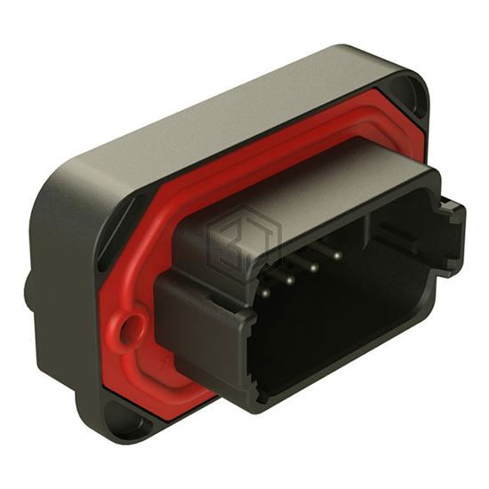 AT15-12PB-BM03 - Amphenol Sine Systems Corp - Rectangular Connectors - Headers, Male Pins