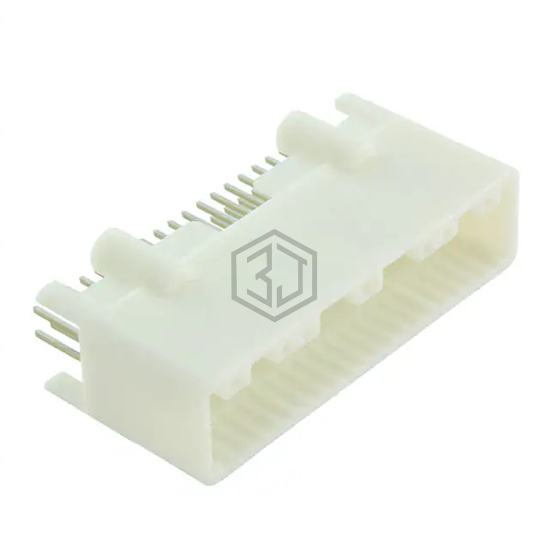 1376113-2 - TE Connectivity AMP Connectors - Rectangular Connectors - Headers, Male Pins