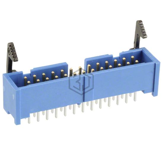 2-1761608-9 - TE Connectivity AMP Connectors - Rectangular Connectors - Headers, Male Pins