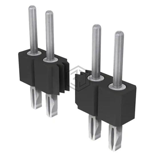 800-80-064-65-001101 - Preci-Dip - Rectangular Connectors - Headers, Male Pins