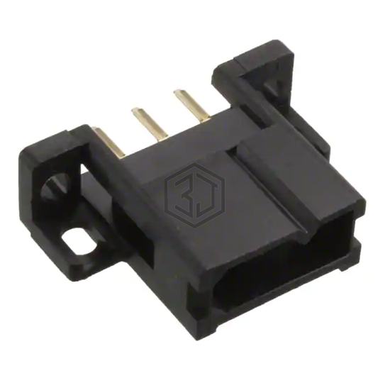SMS3PH-4D28 - Souriau-Sunbank by Eaton - Rectangular Connectors - Headers, Male Pins
