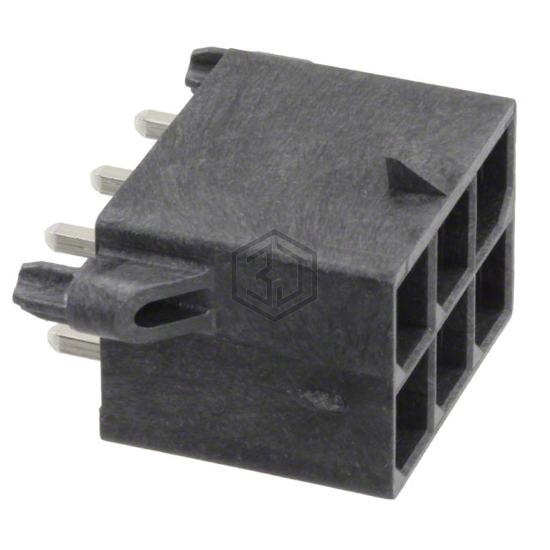 1720651006 - Molex - Rectangular Connectors - Headers, Male Pins