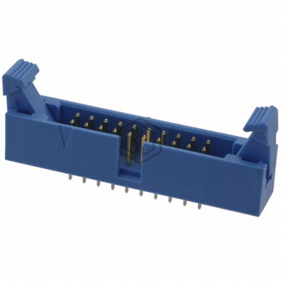 1761685-7 - TE Connectivity AMP Connectors - Rectangular Connectors - Headers, Male Pins