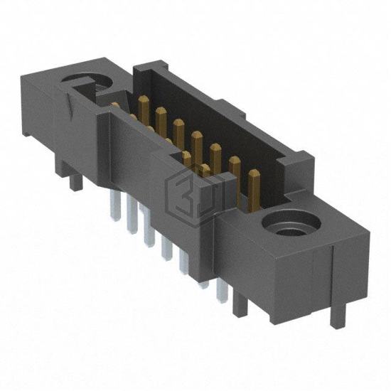 T2M-107-01-L-D-TH-DS - Samtec Inc. - Rectangular Connectors - Headers, Male Pins