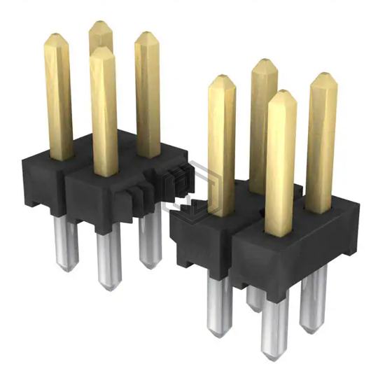 TMM-107-02-F-D - Samtec Inc. - Rectangular Connectors - Headers, Male Pins