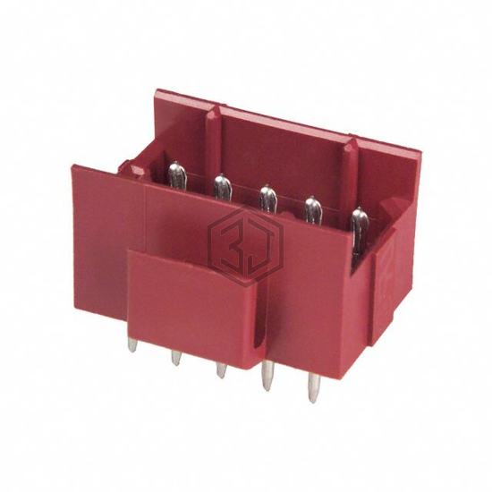 640503-1 - TE Connectivity AMP Connectors - Rectangular Connectors - Headers, Male Pins