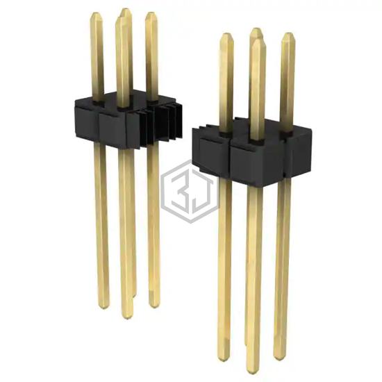 929665-04-36-I - 3M - Rectangular Connectors - Headers, Male Pins