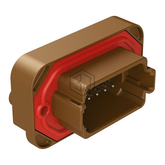 AT15-12PD-BM04 - Amphenol Sine Systems Corp - Rectangular Connectors - Headers, Male Pins