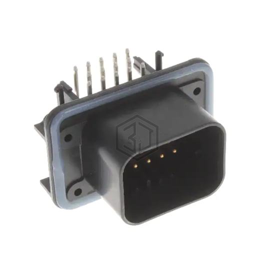 1-776267-1 - TE Connectivity AMP Connectors - Rectangular Connectors - Headers, Male Pins