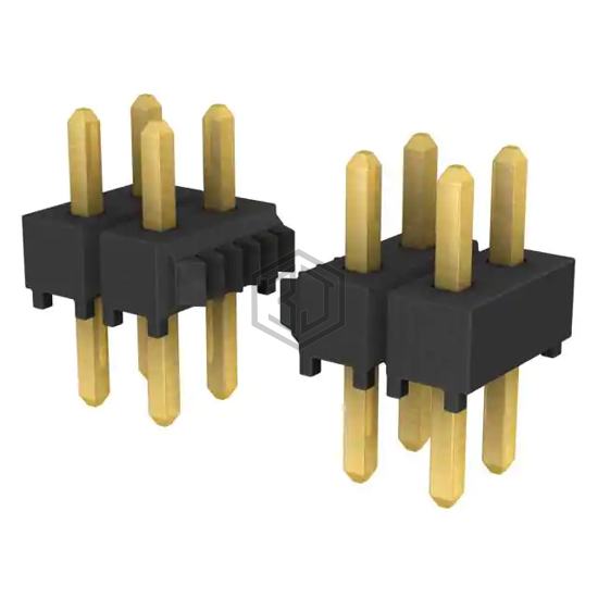 TSW-106-06-G-D - Samtec Inc. - Rectangular Connectors - Headers, Male Pins