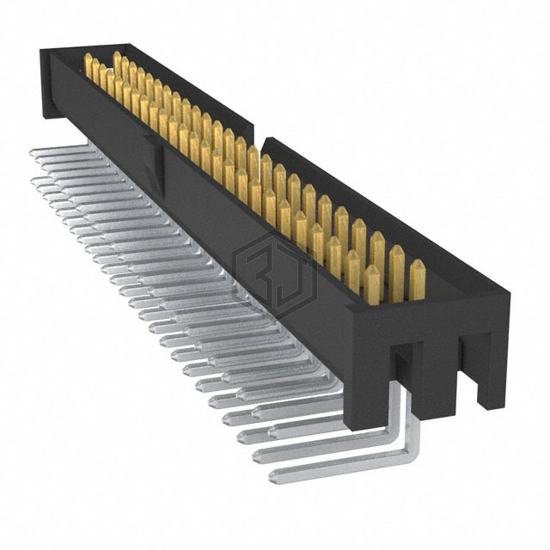 STMM-125-02-S-D-RA - Samtec Inc. - Rectangular Connectors - Headers, Male Pins