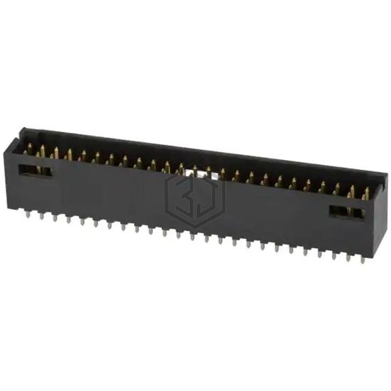 2-103168-3 - TE Connectivity AMP Connectors - Rectangular Connectors - Headers, Male Pins