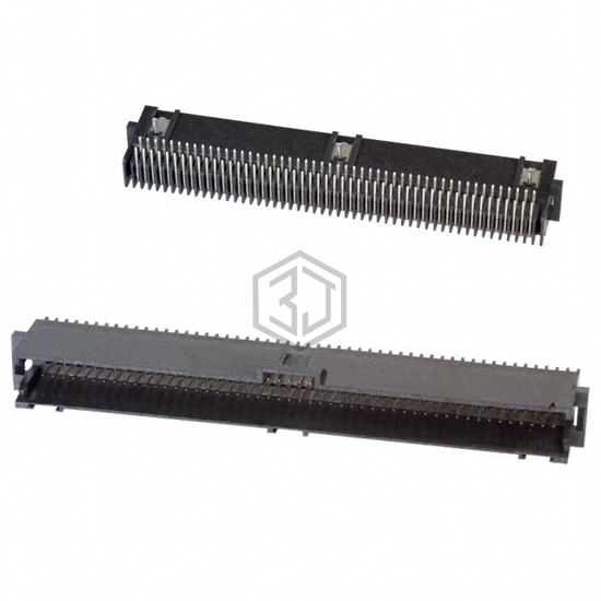 104069-7 - TE Connectivity AMP Connectors - Rectangular Connectors - Headers, Male Pins