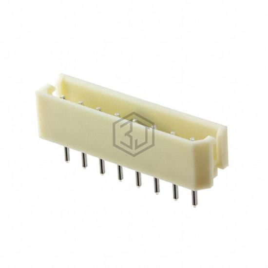 25SH-E-08-TS - Adam Tech - Rectangular Connectors - Headers, Male Pins