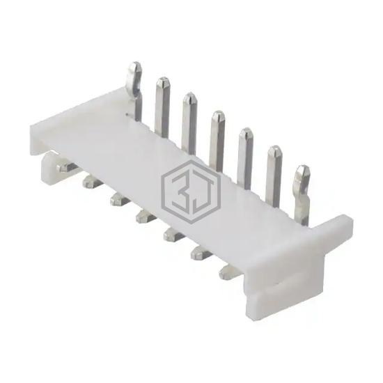 25SH-C-07-TR - Adam Tech - Rectangular Connectors - Headers, Male Pins
