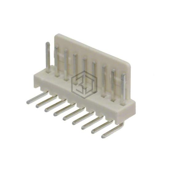 LHA-09-TRA - Adam Tech - Rectangular Connectors - Headers, Male Pins