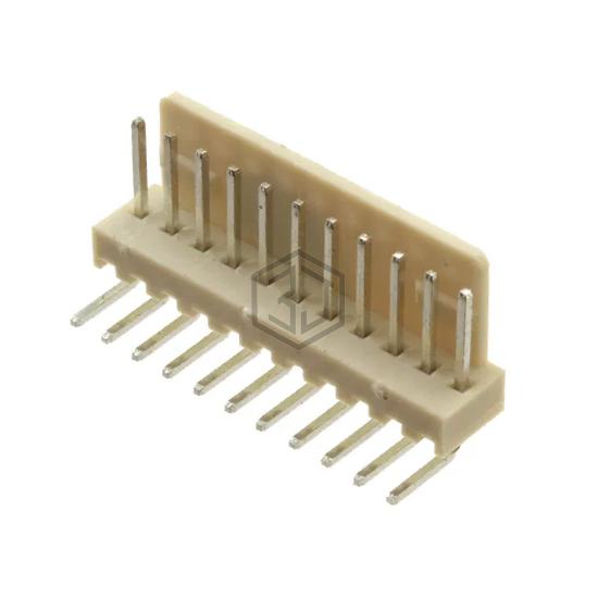 LHA-11-TRA - Adam Tech - Rectangular Connectors - Headers, Male Pins