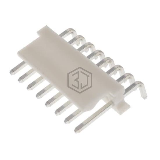 LHD-08-TRA - Adam Tech - Rectangular Connectors - Headers, Male Pins