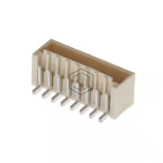 15SH-B-08-TS-SMT-T/R - Adam Tech - Rectangular Connectors - Headers, Male Pins