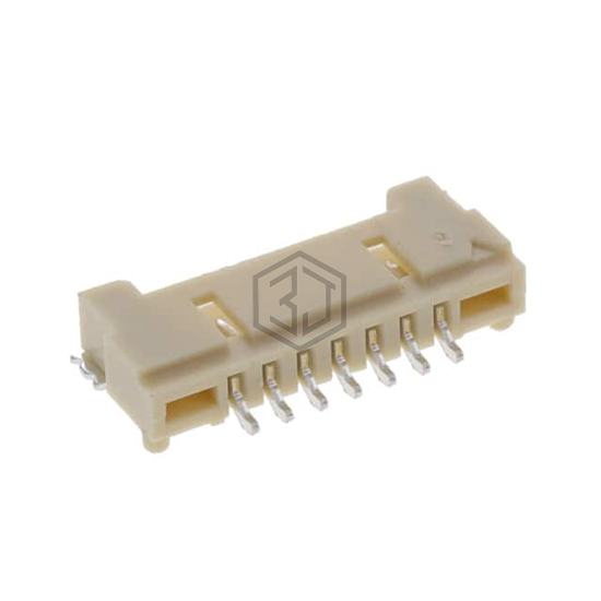 125SH-D-07-TR-SMT-T/R - Adam Tech - Rectangular Connectors - Headers, Male Pins