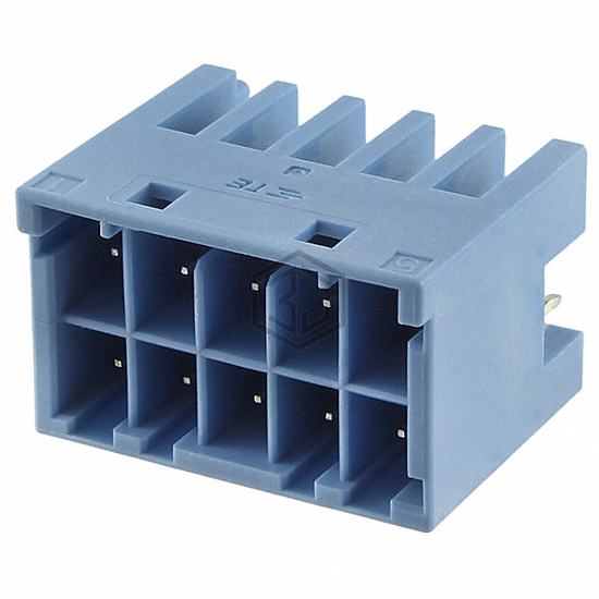 2-1971906-5 - TE Connectivity AMP Connectors - Rectangular Connectors - Headers, Male Pins