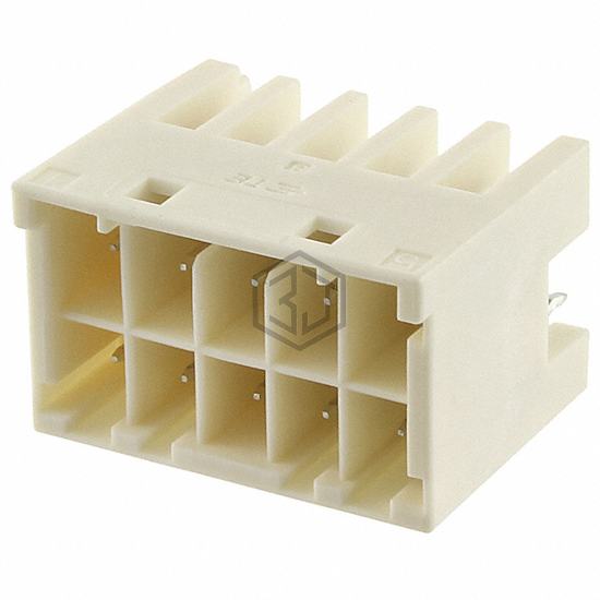 1-1971906-5 - TE Connectivity AMP Connectors - Rectangular Connectors - Headers, Male Pins