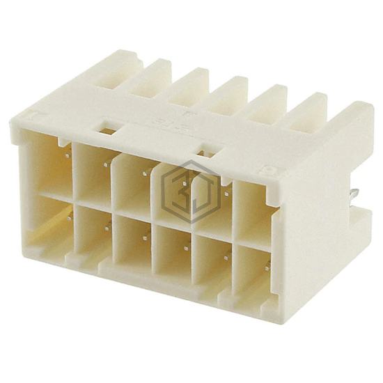 1-1971906-6 - TE Connectivity AMP Connectors - Rectangular Connectors - Headers, Male Pins