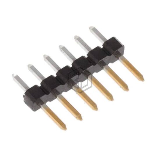2355104-6 - TE Connectivity AMP Connectors - Rectangular Connectors - Headers, Male Pins