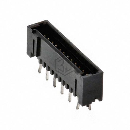 3-292207-3 - TE Connectivity AMP Connectors - Rectangular Connectors - Headers, Male Pins