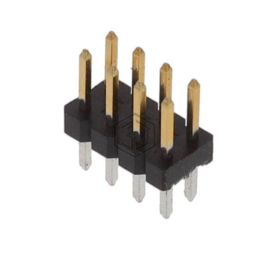 2842130-4 - TE Connectivity AMP Connectors - Rectangular Connectors - Headers, Male Pins