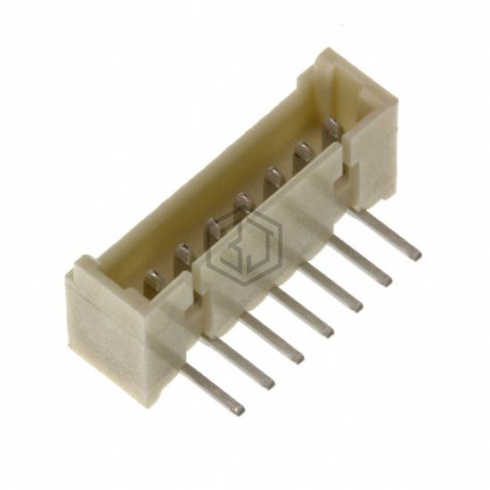 1734829-7 - TE Connectivity AMP Connectors - Rectangular Connectors - Headers, Male Pins