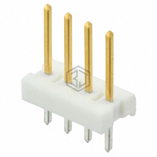 3-641211-4 - TE Connectivity AMP Connectors - Rectangular Connectors - Headers, Male Pins
