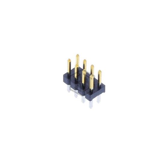 2842128-4 - TE Connectivity AMP Connectors - Rectangular Connectors - Headers, Male Pins