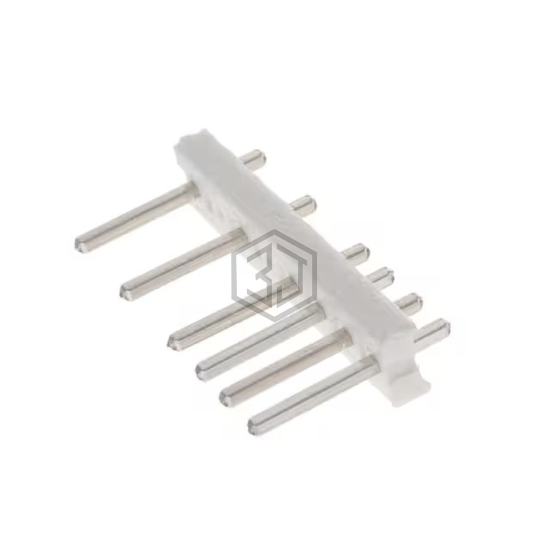644968-4 - TE Connectivity AMP Connectors - Rectangular Connectors - Headers, Male Pins