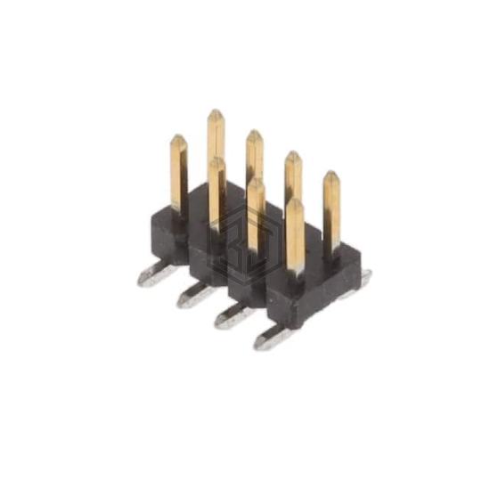 2842143-4 - TE Connectivity AMP Connectors - Rectangular Connectors - Headers, Male Pins