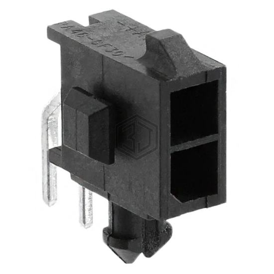3-794619-2 - TE Connectivity AMP Connectors - Rectangular Connectors - Headers, Male Pins