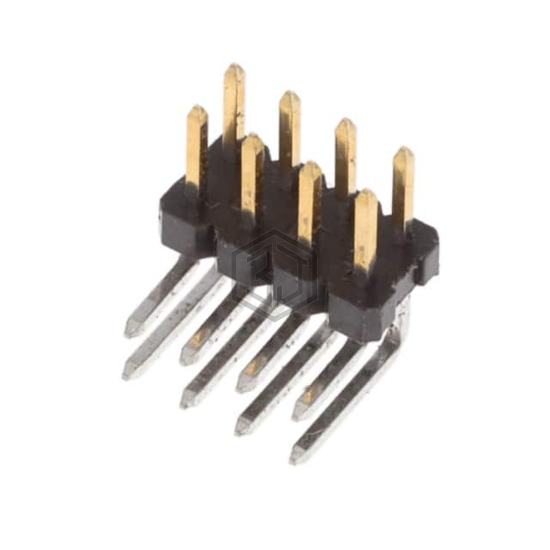 2842155-4 - TE Connectivity AMP Connectors - Rectangular Connectors - Headers, Male Pins