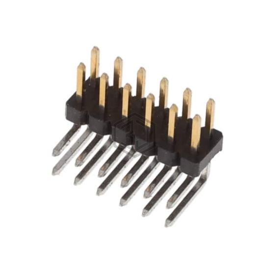 2842154-6 - TE Connectivity AMP Connectors - Rectangular Connectors - Headers, Male Pins