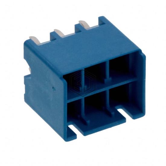 2-1376387-3 - TE Connectivity AMP Connectors - Rectangular Connectors - Headers, Male Pins