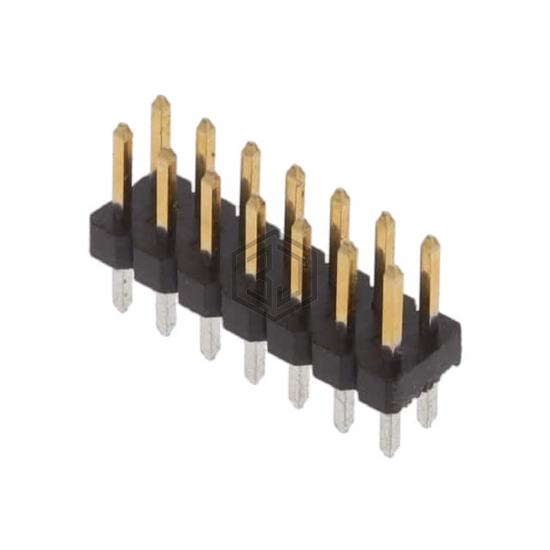 2842130-7 - TE Connectivity AMP Connectors - Rectangular Connectors - Headers, Male Pins
