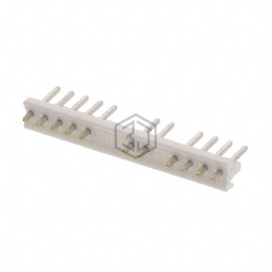 643710-7 - TE Connectivity AMP Connectors - Rectangular Connectors - Headers, Male Pins