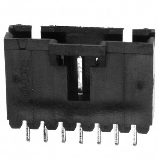 103639-6 - TE Connectivity AMP Connectors - Rectangular Connectors - Headers, Male Pins